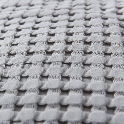 Veiros cushion cover, light grey, 100% cotton |High quality homewares