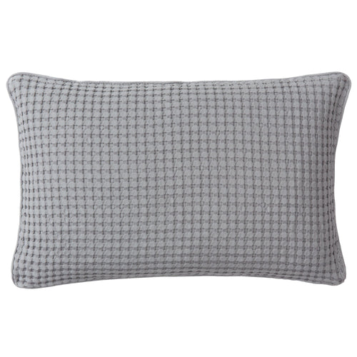 Veiros cushion cover, light grey, 100% cotton