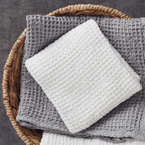 Mikawa Towel Collection off-white, 100% cotton | URBANARA cotton towels