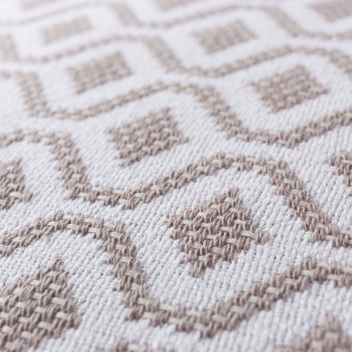 Viana cushion cover, natural & white, 100% cotton | URBANARA cushion covers