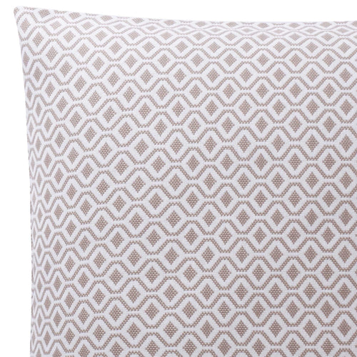Viana cushion cover, natural & white, 100% cotton | URBANARA cushion covers