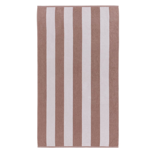 Avelar beach towel, white & natural, 100% cotton