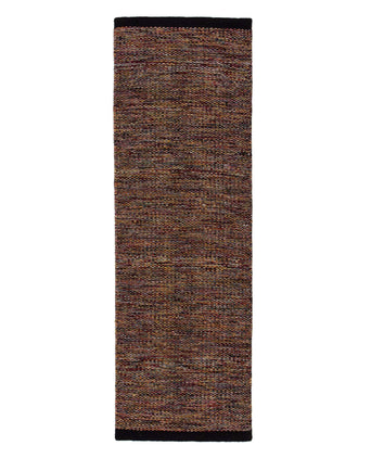 Odis runner, multicolour & black, 87% new wool & 9% cotton & 4% polyester