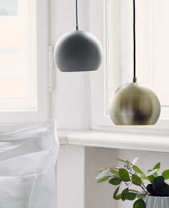 Koge pendant lamp, light grey, 100% stainless steel