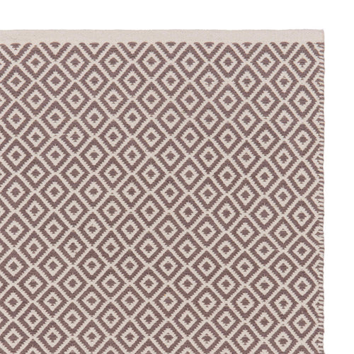Tenali rug, grey & off-white, 100% cotton