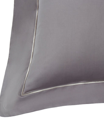Karakol duvet cover, charcoal & grey, 100% cotton