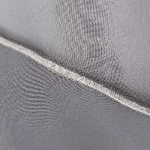 Karakol duvet cover, charcoal & grey, 100% cotton | URBANARA oversized bedding