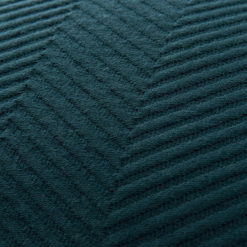 Lixa cushion cover, teal, 100% cotton |High quality homewares