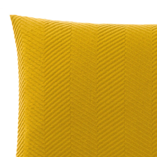 Lixa cushion cover, mustard, 100% cotton | URBANARA cushion covers