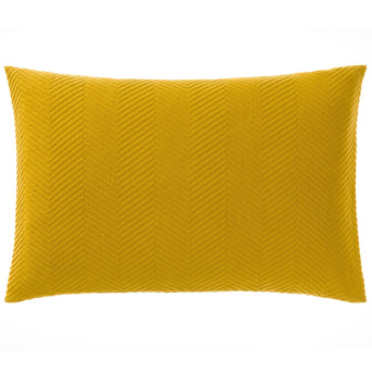 Lixa cushion cover, mustard, 100% cotton