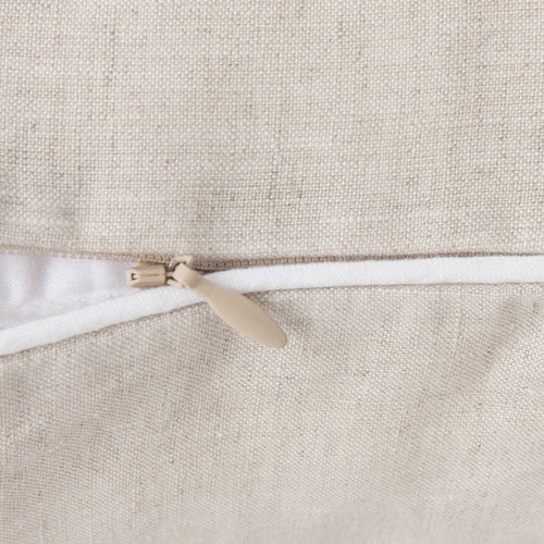 Tercia pillowcase in natural & white, 100% linen |Find the perfect linen bedding