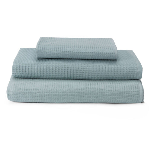 Sintra hand towel, light grey green, 100% cotton