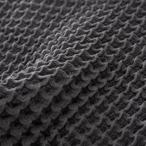 Mikawa Towel Collection charcoal, 100% cotton | URBANARA cotton towels