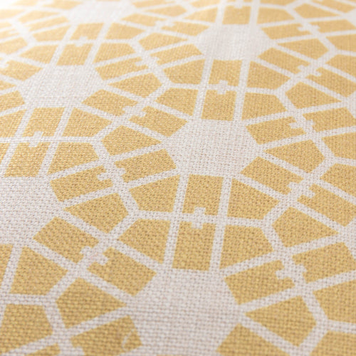 Selsey cushion cover, mustard & natural, 100% linen |High quality homewares