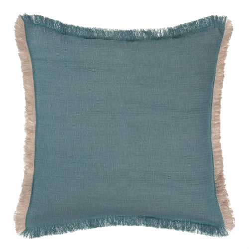 Alkas blanket in grey green & stone grey, 50% linen & 50% cotton |Find the perfect cotton blankets