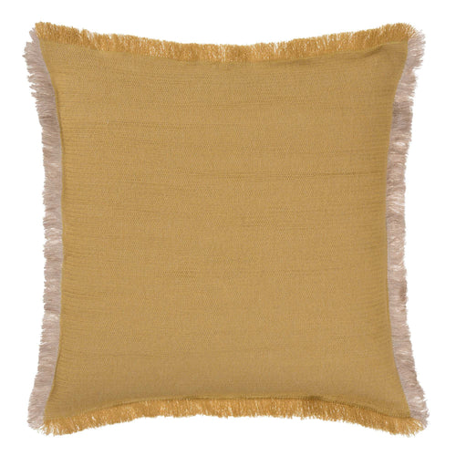 Alkas blanket in ochre & stone grey, 50% linen & 50% cotton |Find the perfect cotton blankets