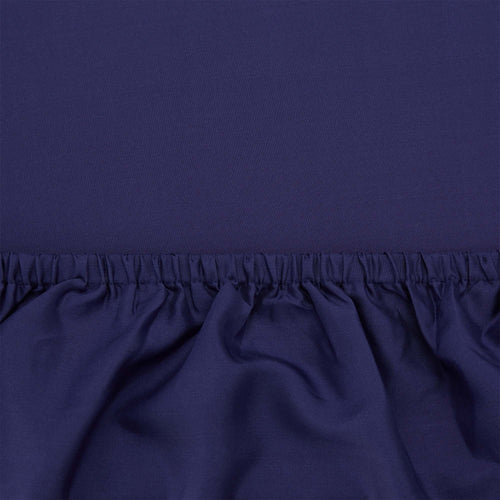 Dark blue Lucca Spannbettlaken | Home & Living inspiration | URBANARA