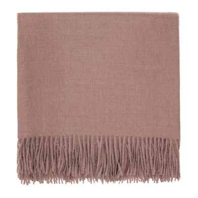 Arica blanket, dusty pink, 100% baby alpaca wool