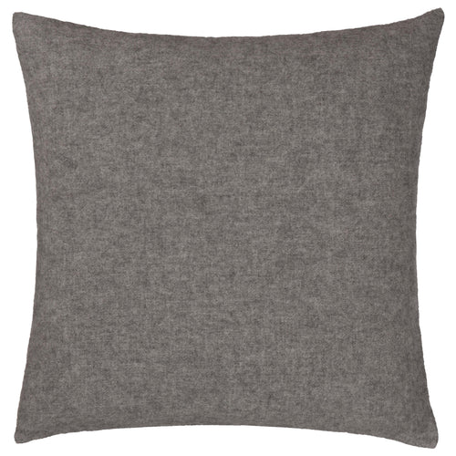 Fyn cushion cover, grey & natural, 95% new wool & 5% linen