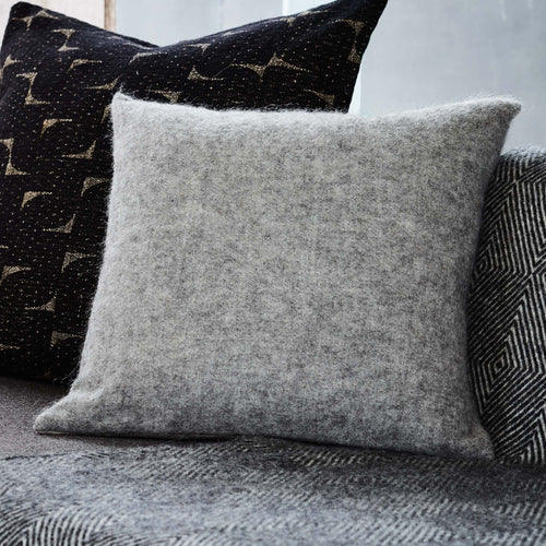 Fyn Cushion Cover in grey & natural | Home & Living inspiration | URBANARA