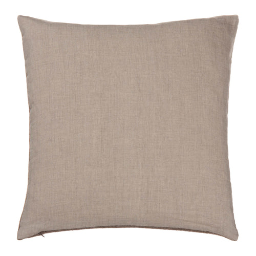 Fyn Cushion Cover grey & natural, 95% new wool & 5% linen | URBANARA cushion covers