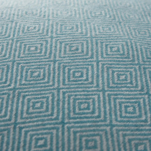 Uyuni cushion cover, green grey & light grey, 100% cashmere wool |High quality homewares
