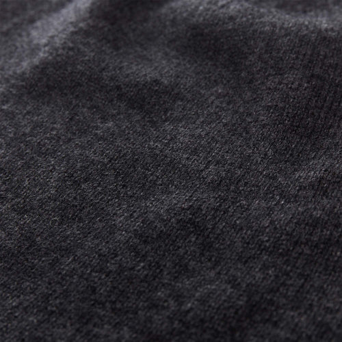 Nora Cashmere Jumper charcoal, 50% cashmere wool & 50% wool | High quality homewares