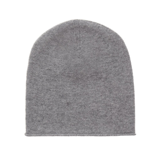 Nora hat, light grey, 50% cashmere wool & 50% wool