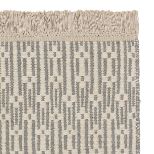 Lumaco rug, grey & off-white, 100% wool