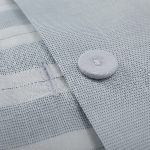 Izeda pillowcase in green & white, 100% cotton |Find the perfect percale bedding