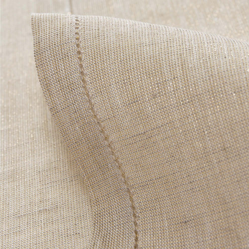 Cavaillon table runner, gold & natural, 87% linen & 13% lurex | URBANARA christmas decoration