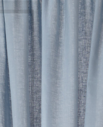 Fana curtain, light blue, 100% linen