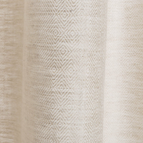 Zarasai curtain, natural & white, 100% linen | URBANARA curtains