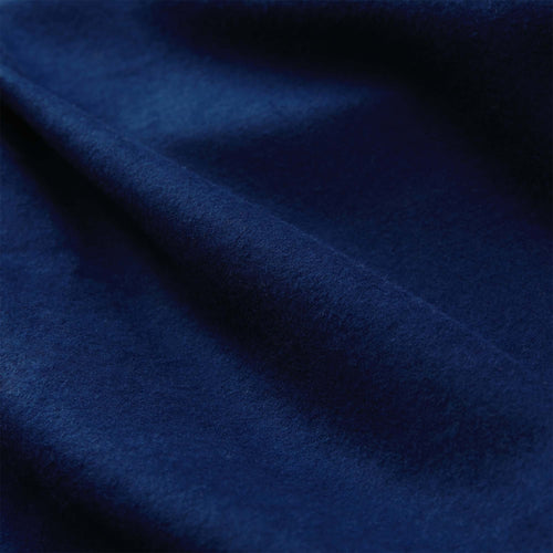 Montrose pillowcase, dark blue, 100% cotton | URBANARA flannel bedding