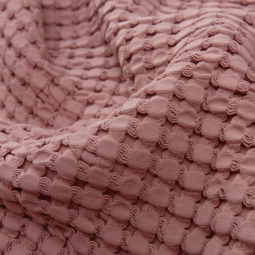 Veiros bedspread, dusty pink, 100% cotton | URBANARA bedspreads & quilts
