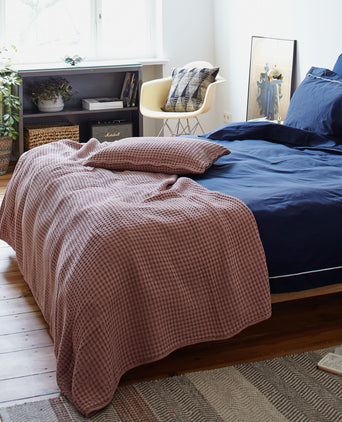 Veiros bedspread, dusty pink, 100% cotton
