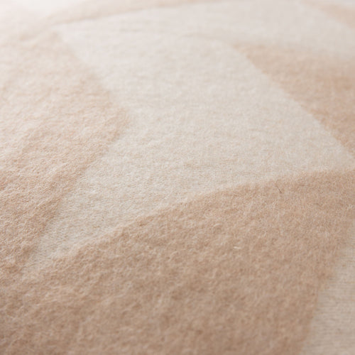 Farum cushion cover, beige & cream, 100% merino wool | URBANARA cushion covers