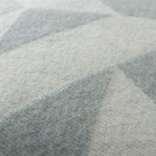 Farum cushion cover, grey blue & cream, 100% merino wool | URBANARA cushion covers