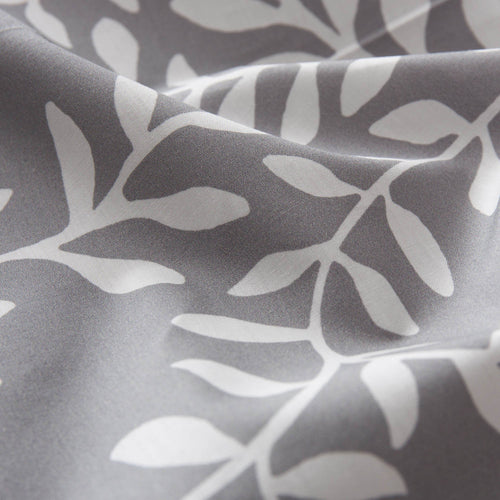 Eixo place mat, grey & white & natural, 100% cotton & 100% linen | URBANARA placemats