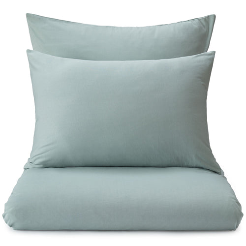 Samares pillowcase, green grey, 100% cotton