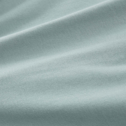 Samares duvet cover, light grey green, 100% cotton | URBANARA jersey bedding