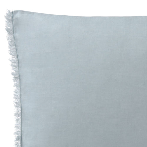 Bellvis cushion cover, green grey, 100% linen | URBANARA cushion covers