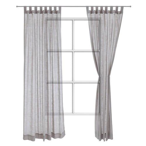 Helan curtain, light grey, 50% cotton & 50% polyester