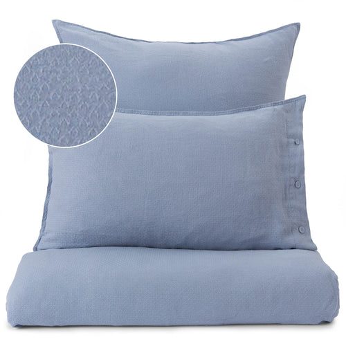 Lousa pillowcase, light grey blue, 100% linen