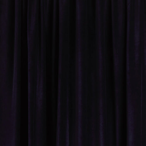 Samana curtain, dark blue, 100% cotton | URBANARA curtains