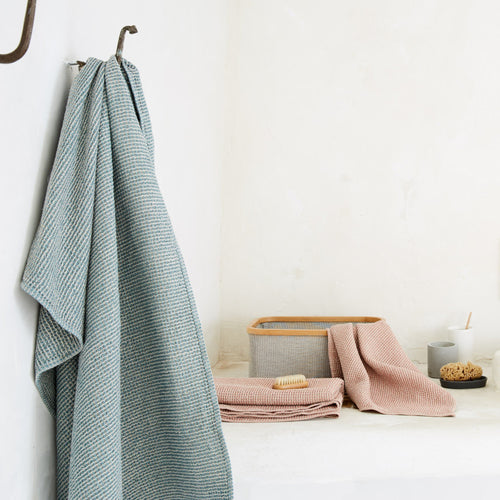 Kotra Towel Collection in grey green & natural | Home & Living inspiration | URBANARA