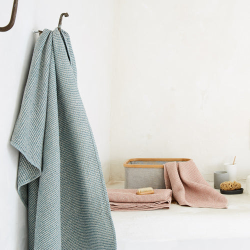 Kotra Towel Collection [Grey green/Natural]