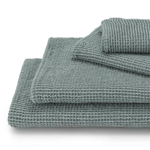 Kotra Towel Collection [Grey green/Natural]