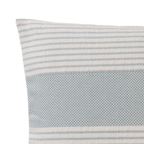 Kadan cushion cover, grey green & cream, 50% linen & 50% cotton |High quality homewares