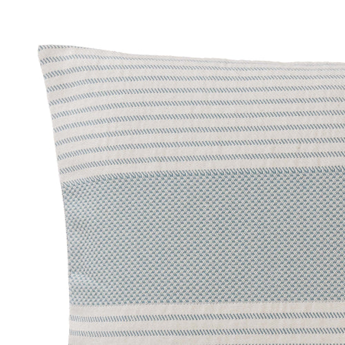 Kadan cushion cover, grey green & cream, 50% linen & 50% cotton |High quality homewares